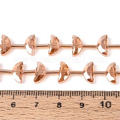 Electroplate Transparent Glass Beads&nbsp;EGLA-H112-05HP-04