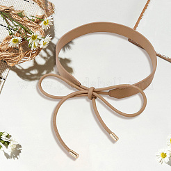 Bowknot PU Leather Wrap Around Waist Bands&nbsp;AJEW-WH20054-086A