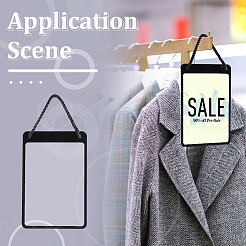 Plastic Hanging Price Tags&nbsp;AJEW-WH0696-533B
