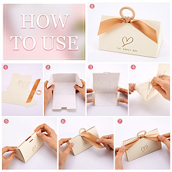 Paper Jewelry Gift Boxes with Bowknot&nbsp;CON-TAC0010-86