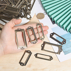 75 Sets 3 Styles Iron Label Frame&nbsp;IFIN-GL0001-01