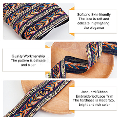 Ethnic Style Polyester Ribbons&nbsp;OCOR-AR0001-43