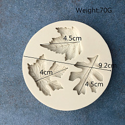 Autumn Theme Food Grade Silicone Vein Molds&nbsp;X-DIY-I012-63