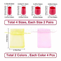 8Pair PVC High Heel Stoppers Protector&nbsp;FIND-GF0002-08C