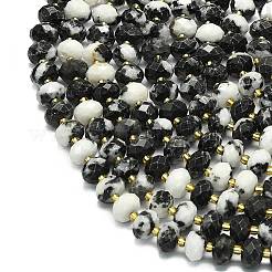 Natural Australia Zebra Jasper Beads Strands&nbsp;G-P573-A51-01