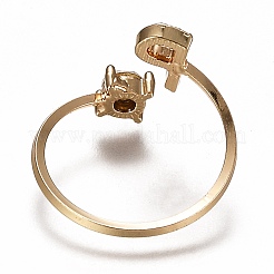 Alloy Cuff Rings&nbsp;RJEW-I075-01G-P