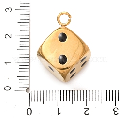304 Stainless Steel Pendants&nbsp;STAS-D263-18B-G