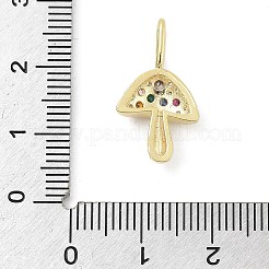 Brass Micro Pave Cubic Zirconia Pendants&nbsp;LS-KK-S514-04F-G