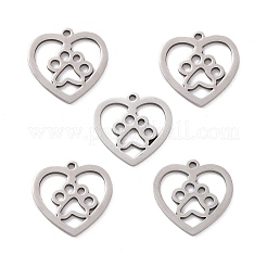 Non-Tarnish 201 Stainless Steel Pendants&nbsp;STAS-T046-JN253-1