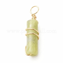 Natural Taiwan Jade Pendants&nbsp;PALLOY-JF01453-06