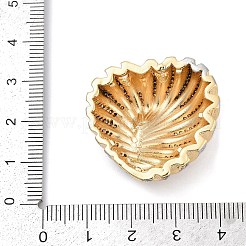 Brass Micro Pave Cubic Zirconia Pendants&nbsp;KK-A241-08G