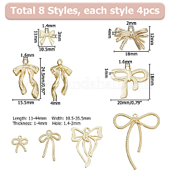 32Pcs 8 Styles Alloy Pendants&nbsp;FIND-HS0001-92