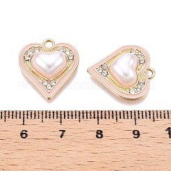 Rack Plating Alloy Rhinestone Pendants&nbsp;FIND-N005-19C