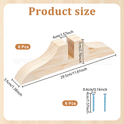 Wood Folding Screen Base&nbsp;ODIS-WH0038-321