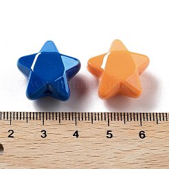 Opaque Acrylic Beads&nbsp;X-OACR-Z017-04D