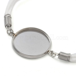 Faux Suede Double Cord Bracelet Making&nbsp;LS-STAS-M084-10P-04