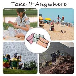 Portable Tartan Patern Non Woven Picnic Mat&nbsp;JX572A-01
