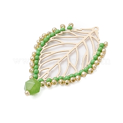 Glass Seed Beads Pendants&nbsp;PALLOY-MZ00327