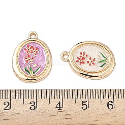 Alloy Enamel Pendants&nbsp;FIND-H058-01A-KCG