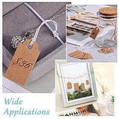 300Pcs 6 Styles Multi Size Elastic Rope Packaging Hanging Tags&nbsp;ST-CJ0045-001