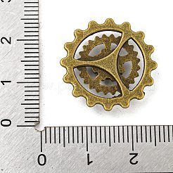 Tibetan Style Alloy Steampunk Pendants&nbsp;TIBEP-Q061-15AB-LF