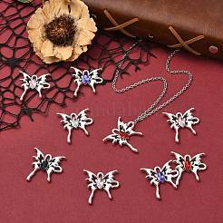 20Pcs 5 Colors Alloy Rhinestone Pendants&nbsp;FIND-CJ0005-88
