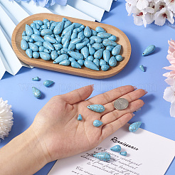 105Pcs 3 Styles Synthetic Turquoise Dyed Beads Strands&nbsp;G-TA0001-91A