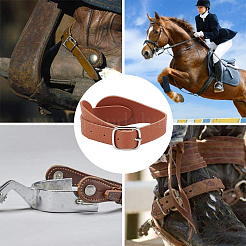 6Pcs PU Leather Spur Straps&nbsp;FIND-GF0009-27B