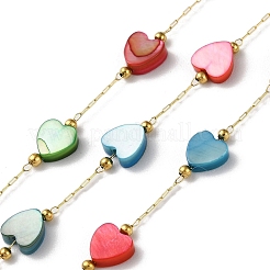 Ion Plating(IP) Real 18K Gold Plated 316 Stainless Steel Paperclip Chains&nbsp;AJEW-Z026-02F