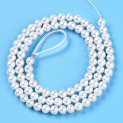 Natural Nucleated Pearl Beads Strands&nbsp;PEAR-N016-04A