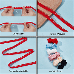 48M 6 Colors Polyester Lace Trim&nbsp;OCOR-GF0006-06