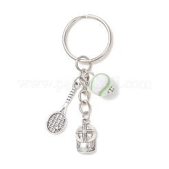 Sports Theme Alloy & Acrylic Keychains&nbsp;KEYC-JKC01451