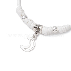 Alloy & Brass Charm Bracelets for Women Men&nbsp;BJEW-JB11287-01