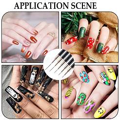 5Pcs Plastic Nail Art Line Brush&nbsp;AJEW-WH20816-069B