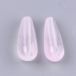 Transparent Spray Painted Glass Beads&nbsp;GLAA-S183-23A