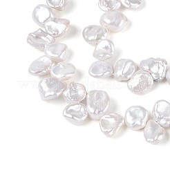 Natural Baroque Keshi Pearl Beads Strands&nbsp;PEAR-S022-03A