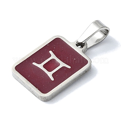 304 Stainless Steel Pendants&nbsp;STAS-C097-56P-01
