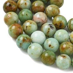 Natural African Turquoise(Jasper) Beads Strands&nbsp;GG-CBA6BAC-A01-10mm
