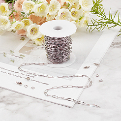 DIY Paperclip Chain Jewelry Making Kits&nbsp;DIY-SC0014-50P