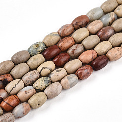 Natural Shoushan Stone Beads Strands&nbsp;G-N346-02A-07