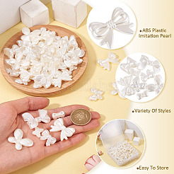 332Pcs 9 Styles ABS Plastic Imitation Pearl Beads&nbsp;KY-TA0001-50