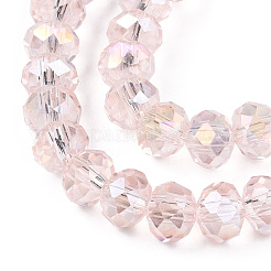 Electroplate Glass Beads Strands&nbsp;EGLA-A034-T6mm-B36