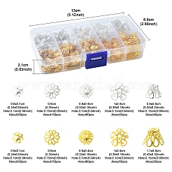 1180Pcs 10 Styles Iron Bead Caps&nbsp;IFIN-FS0001-45