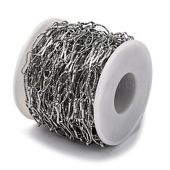 304 Stainless Steel Oval Link Chains&nbsp;CHS-B006-12P