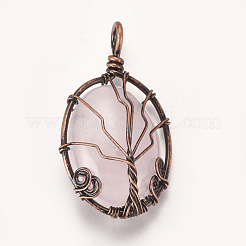 Natural & Synthetic Mixed Stone Pendants&nbsp;G-I205-A-R