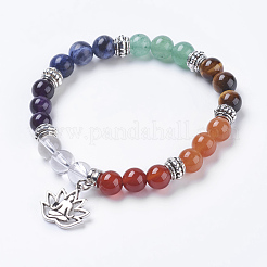 Chakra Jewelry&nbsp;BJEW-G600-01AS
