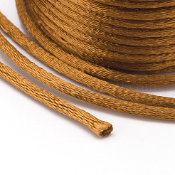 Nylon Satin Rattail Cords&nbsp;X-NWIR-L006-1mm-30