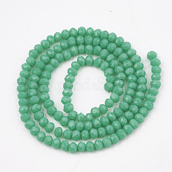 Opaque Solid Color Glass Beads Strands&nbsp;GLAA-S178-12C-05