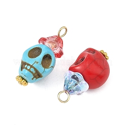 Dyed Synthetic Turquoise Pendants&nbsp;PALLOY-JF06014