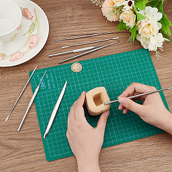 8Pcs 8 Style Stainless Steel Clay Clay Sculpture Tools Set&nbsp;TOOL-WH0053-70P